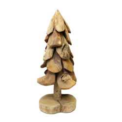 Choinka z drewna tekowego 62cm